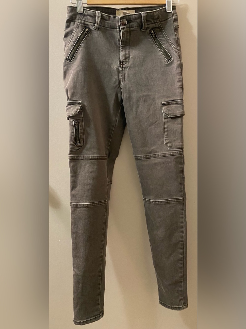 Liquid X Cargo Skinny Jeans
